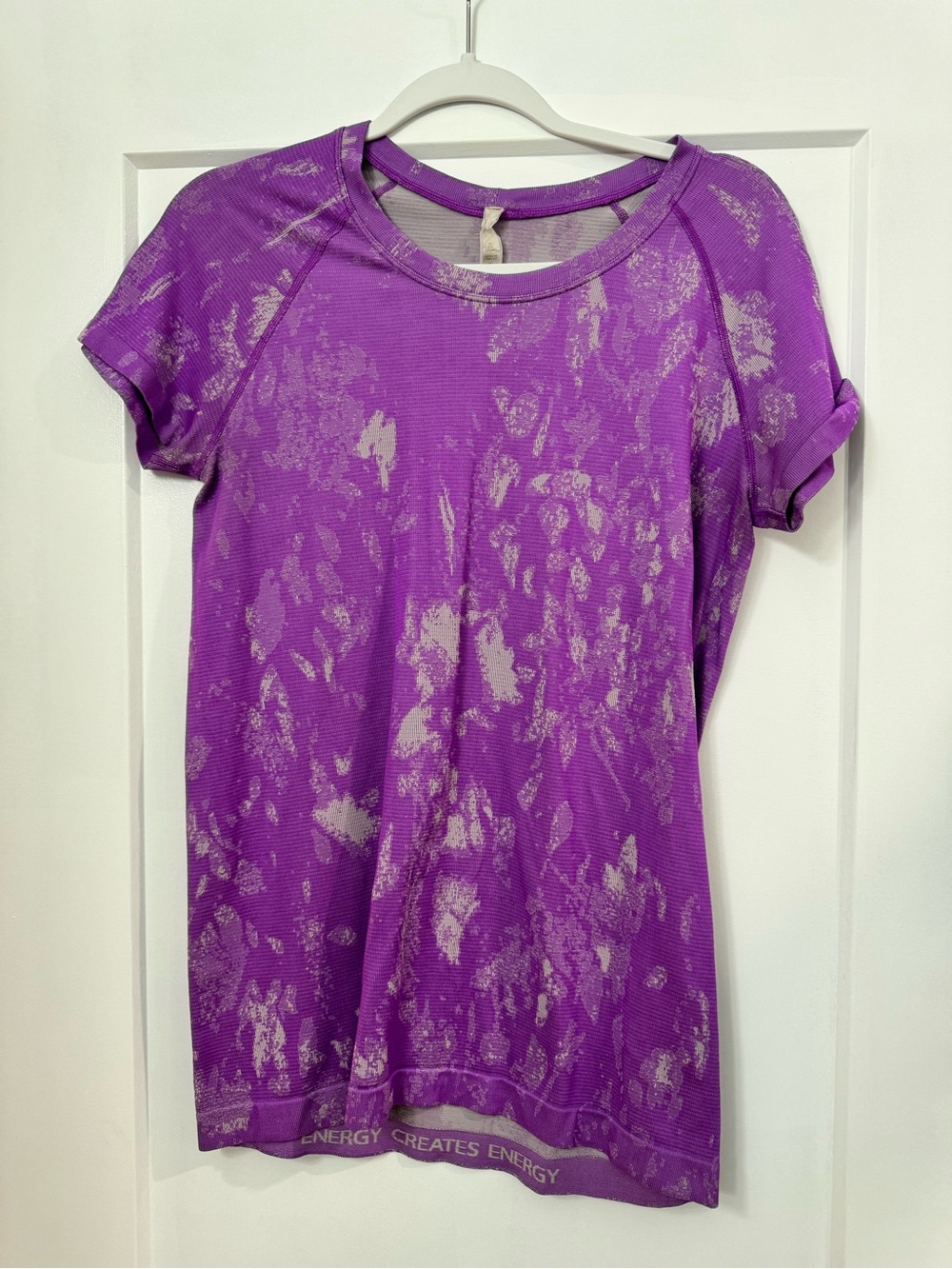 Lululemon Swiftly Tech Short-Sleeve Shirt 2.0 Hip Length Size 10